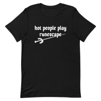 Image 1 of Hot People Play Runescape ✦ OSRS T-Shirt