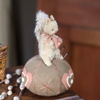 Image 3 of A Helper with Heart: Pincushion ~ Original Work ~ 7"