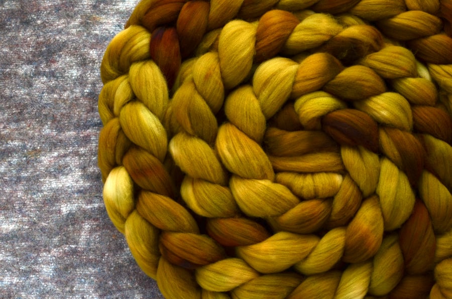 Image of "Dried Conifer Needles" January Fiber Club Coordinate- PRE-ORDER - 4 oz.