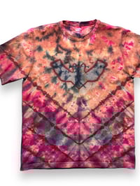Image 2 of Bat Signal - Reverse Dyed Tee - Size Large