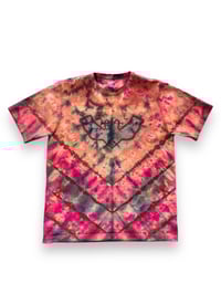 Image 1 of Bat Signal - Reverse Dyed Tee - Size Large