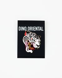 Image 1 of White Tiger Enamel Pins