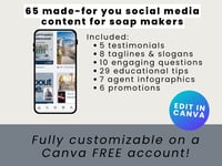 Image 2 of 4:5 ratio Instagram ready Canva templates, done-for-you social media content for realtors and real e