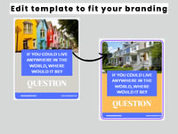 Image 3 of 4:5 ratio Instagram ready Canva templates, done-for-you social media content for realtors and real e