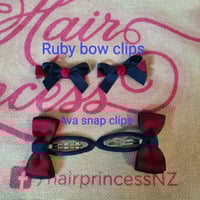 Image 4 of Navy & Maroon 