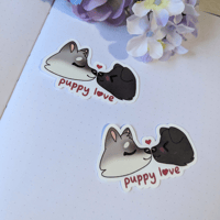 Image 1 of Puppy Love Sticker