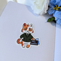 Fishy Business Sticker