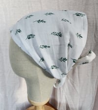 Image 1 of Cotton Gauze Covering in Delicate Leaves