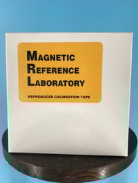 Image 1 of 1/4" 7.5 IPS & 15 IPS (NAB) 500 nWb/M MRL Two-Speed +9 Four Frequency Calibration Tape