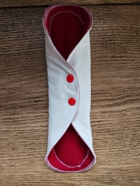 Image 4 of Un-Bleached Natural Cotton Pads with Pure Wool Backing