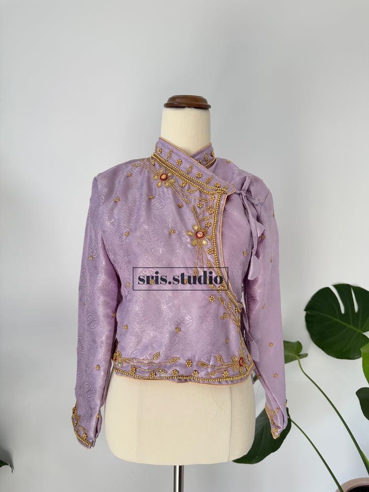 Image of Lilac Kuching choli