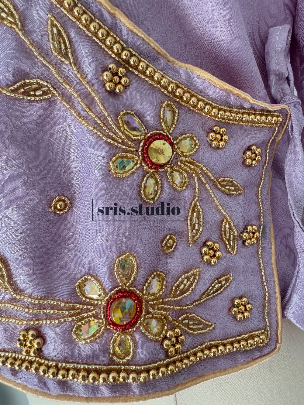 Image of Lilac Kuching choli 