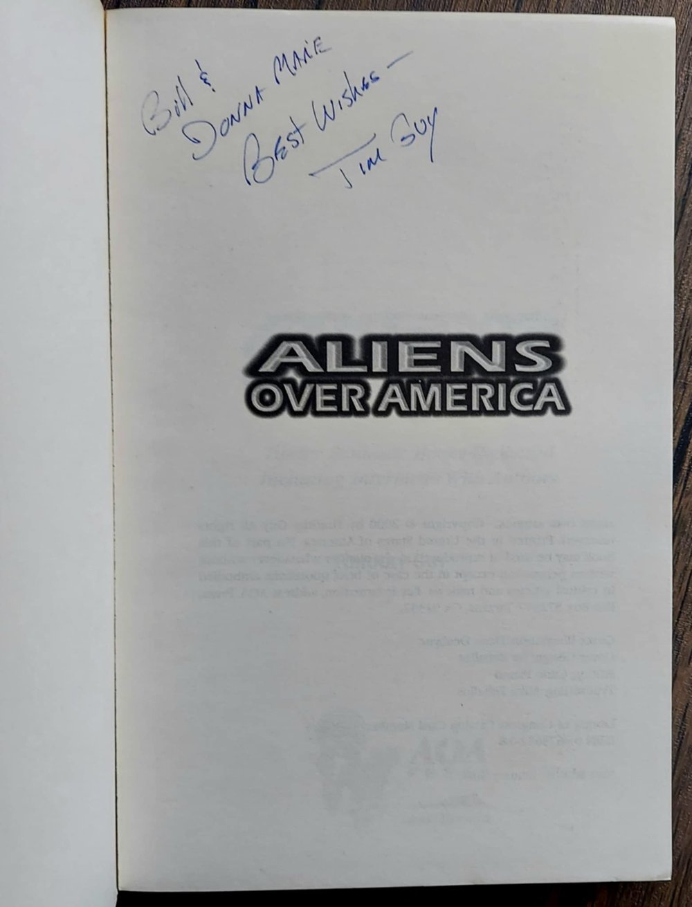 Aliens over America: 12 Fantastic Books Reviewed Including Interviews with Authors - SIGNED