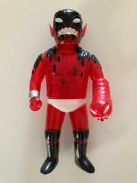 Image 1 of CANNIBAL F***FACE CLEAR RED VINYL FIGURE