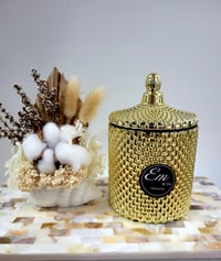 Image 2 of Gold Raindrop Jar