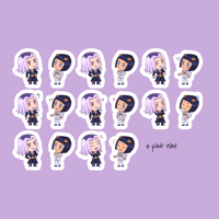 Image 2 of BruAbba Chibi Stickers