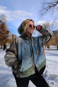 Image 3 of Medieval Tapestry Zip Hoodie