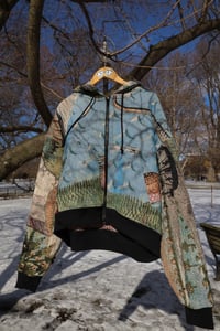 Image 2 of Medieval Tapestry Zip Hoodie