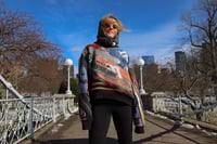 Image 5 of Let's Race Tapestry Crewneck
