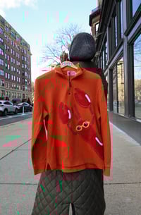 Image 1 of Lobster Bake 1/4 Zip (Orange Crush)