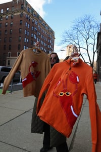 Image 2 of Lobster Bake 1/4 Zip (Orange Crush)