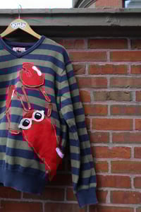 Image 4 of Lobster Bake V-Neck (stripe)