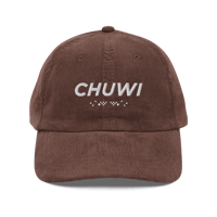 Image 1 of CHUWI Brown Vintage corduroy cap