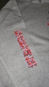 Image 1 of BLACK SHEEP RED ON GREY  SWEATSUIT 