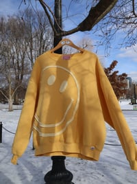 Image 1 of Golden Big Smile Crewneck
