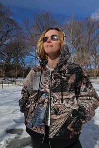 Image 1 of Baroque Tapestry Zip Hoodie