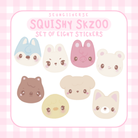 Image 2 of Squishy Skzoo Sticker Pack