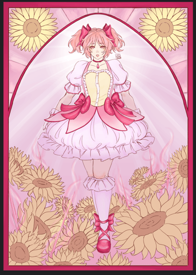 Image of Madoka print | Puella Magi Madoka Magica