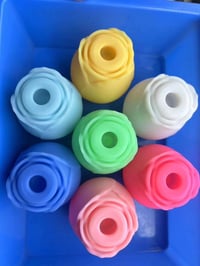 Glow in the dark rose vibrator