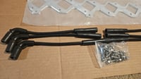 Image 4 of L-Series LSX Ignition Coil Bracket kit + Wires - Silver bracket