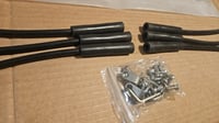 Image 4 of L-Series LSX Ignition Coil Bracket kit + Wires - Black bracket 