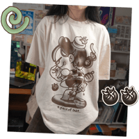 Image 3 of A Piece of Cake Tee: Creme