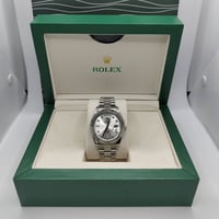 Image 2 of Rolex Style - Silver on Silver w/ Diamond face (Day-Date)