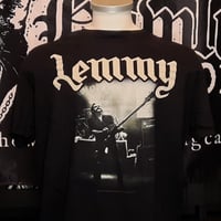 Image 1 of Lemmy memorial shirt