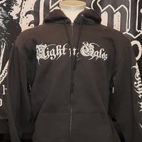 Image 1 of Night In Gales zipper hoodie