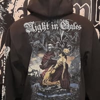 Image 2 of Night In Gales zipper hoodie