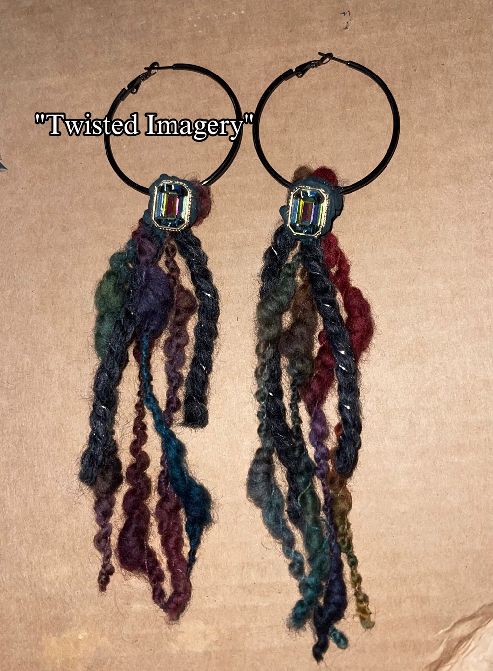 Image of Twisted Imagery Earrings
