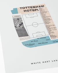 Image 2 of Tottenham Hotspur FC Vintage Programme Collage – Football Art Print – Series 5