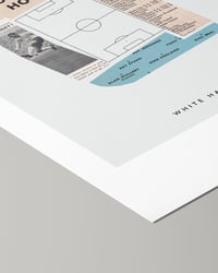 Image 3 of Tottenham Hotspur FC Vintage Programme Collage – Football Art Print – Series 5