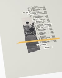 Image 2 of Watford FC Vintage Programme Collage – Football Art Print – Series 1