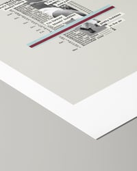 Image 3 of West Ham United FC Vintage Programme Collage – Football Art Print – Series 1