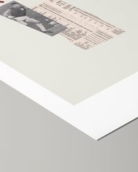 Image 3 of West Ham United FC Vintage Programme Collage – Football Art Print – Series 3