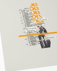 Image 2 of Wolverhampton Wanderers FC Vintage Programme Collage – Football Art Print – Series 1