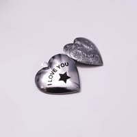 Image 2 of heart pendant engraving *add on*