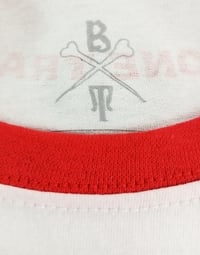 Image 4 of "Just a sip!" ringer t-shirt - Bonetrail Apparel