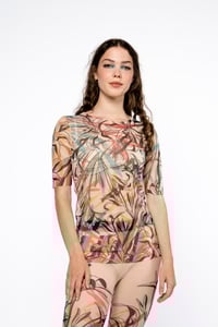 Image 1 of T-SHIRT AMOR TROPICAL WITH SHORT SLEEVES